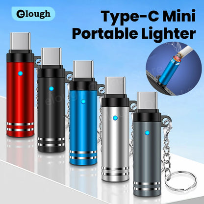 Mini USB-C Portable Cigarette Lighter - Instant Flameless Igniter
