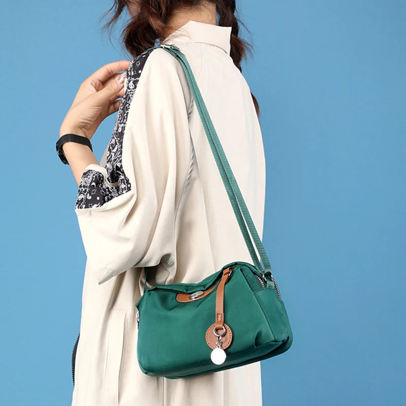 Luxury Nylon Shell Crossbody