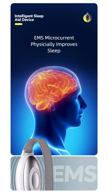 Microcurrent Pulse Sleep Aid Device - Portable Insomnia & Anxiety Relief