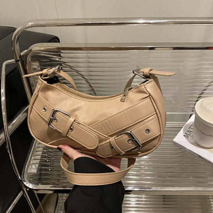 Luxury Vintage Stone Shoulder Bag