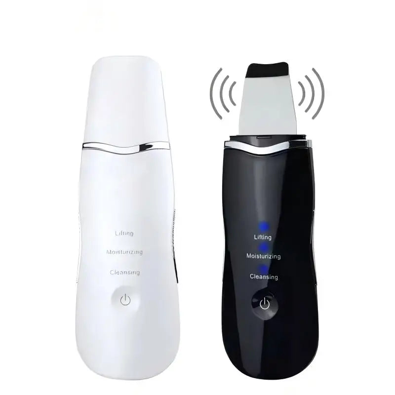 3-in-1 Ultrasonic Skin Scrubber & Facial Deep Cleansing Spatula Tool - 1