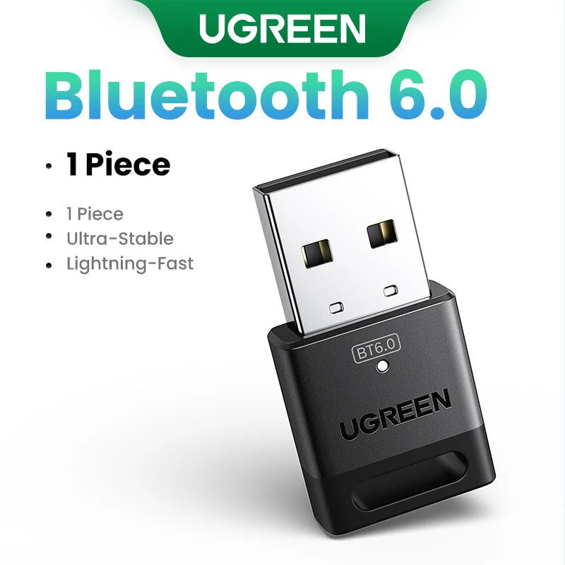 UGREEN Bluetooth 5.4 USB Adapter for PC - Wireless Dongle for Laptop