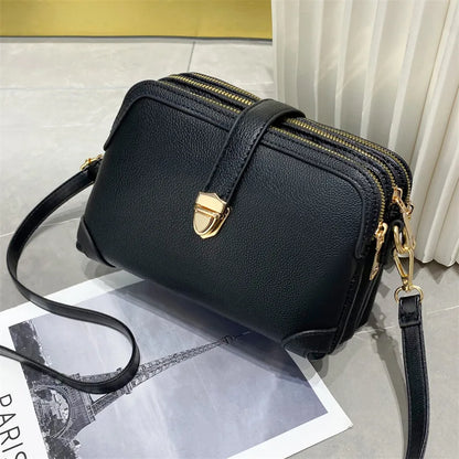 Luxury Vintage Square Shoulder Bag