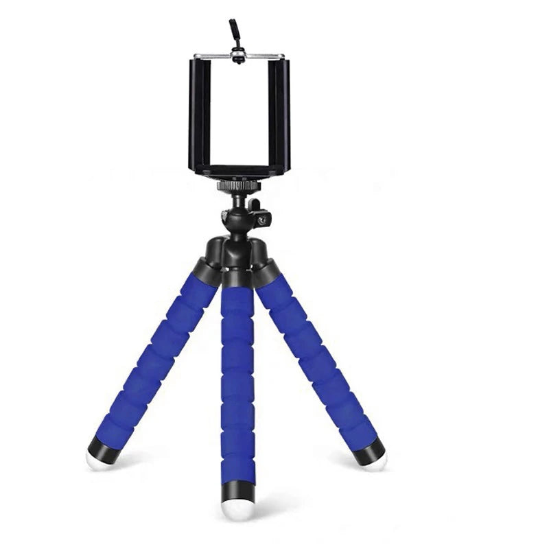 Portable Mini Tripod Stand for Smartphones and Cameras - Lightweight Holder