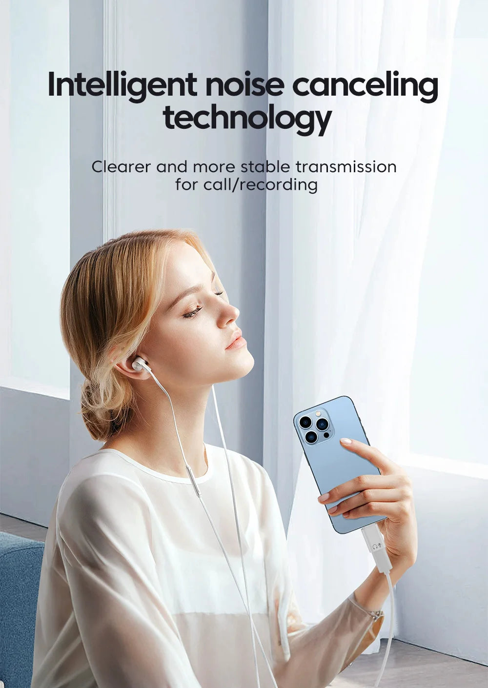 Lightning to USB-C Adapter - High-Speed Audio & Data Converter