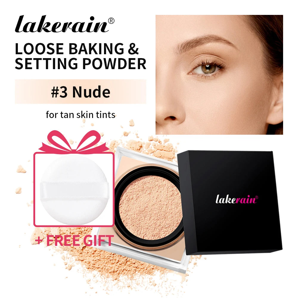 Matte Loose Baking & Setting Powder - Long Lasting Oil Control - 20