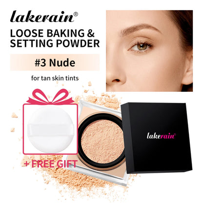 Matte Loose Baking & Setting Powder - Long Lasting Oil Control