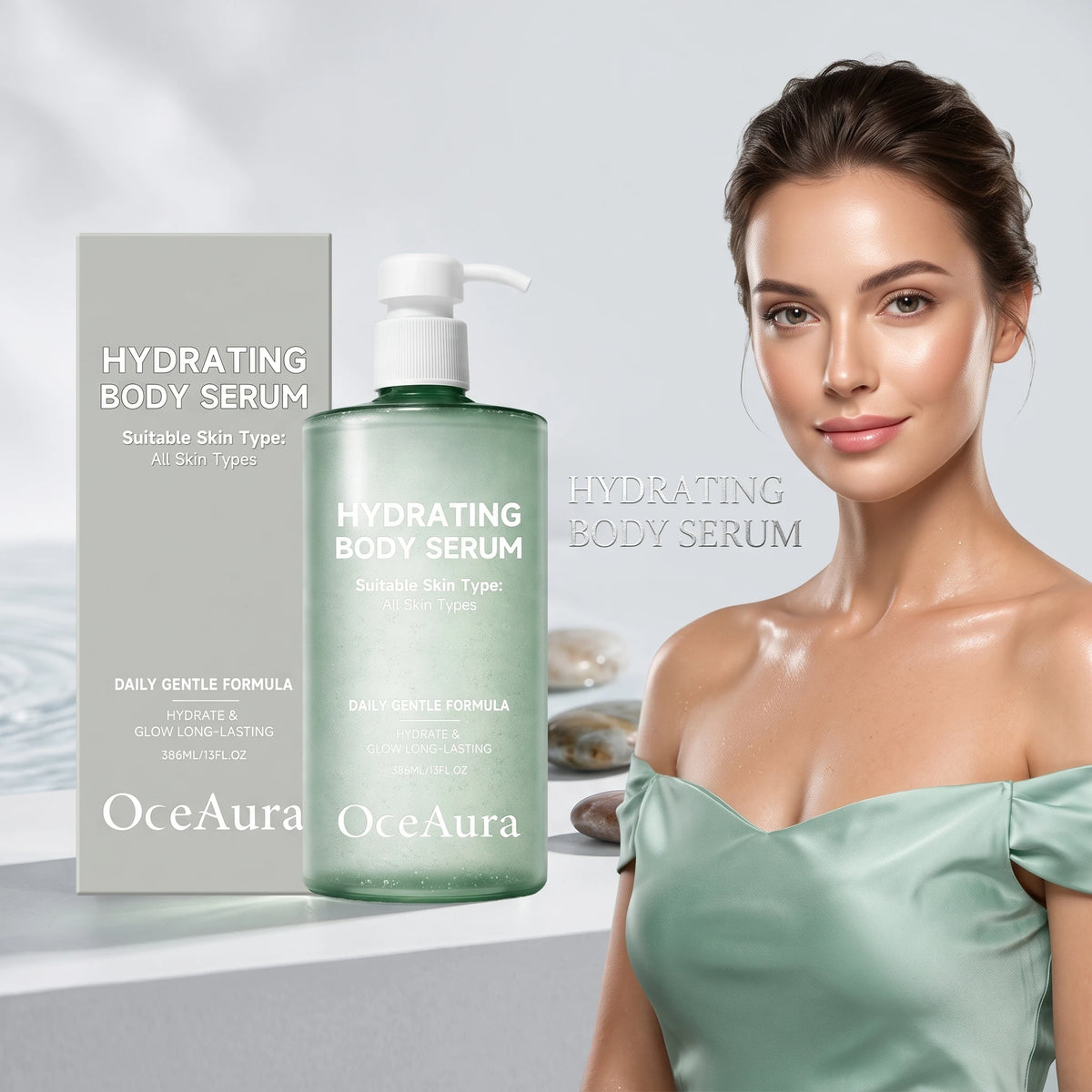 Hydrating Body Serum for Dry Skin - Deep Moisturizing & Skin Smoothing Treatment