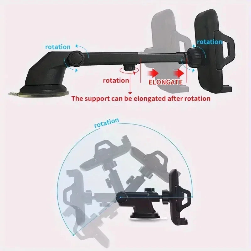 Gravity Air Vent Car Phone Holder - Secure Hands-Free Mount for Smartphone