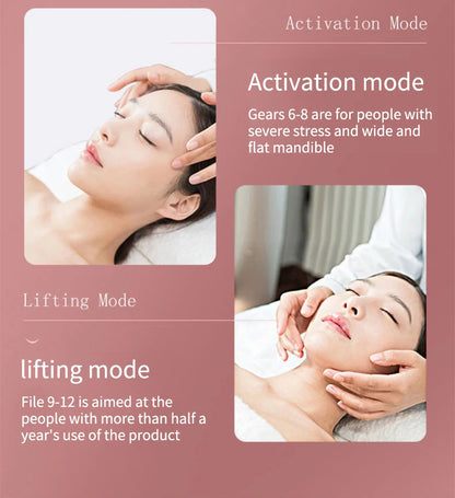LED V-Face Lifting Massager: Photon Therapy & Vibration Slimming Device