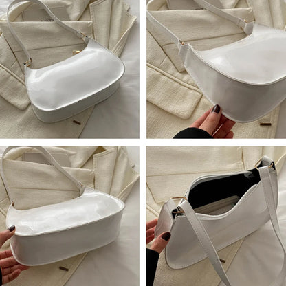 Retro Leather Hobo Bag
