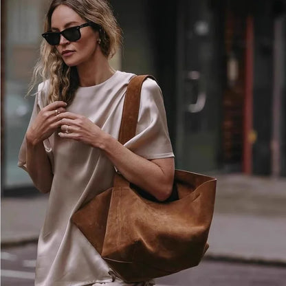 Luxury Soft Corduroy Shoulder Bag
