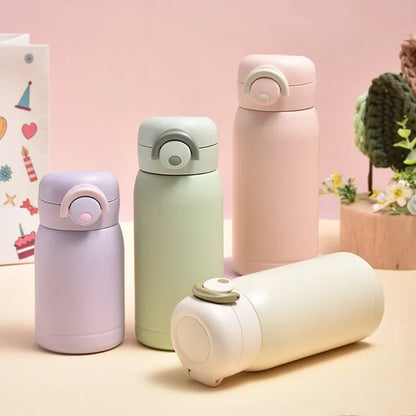 Mini Stainless Steel Vacuum Insulated Travel Mug - Portable Coffee Flask