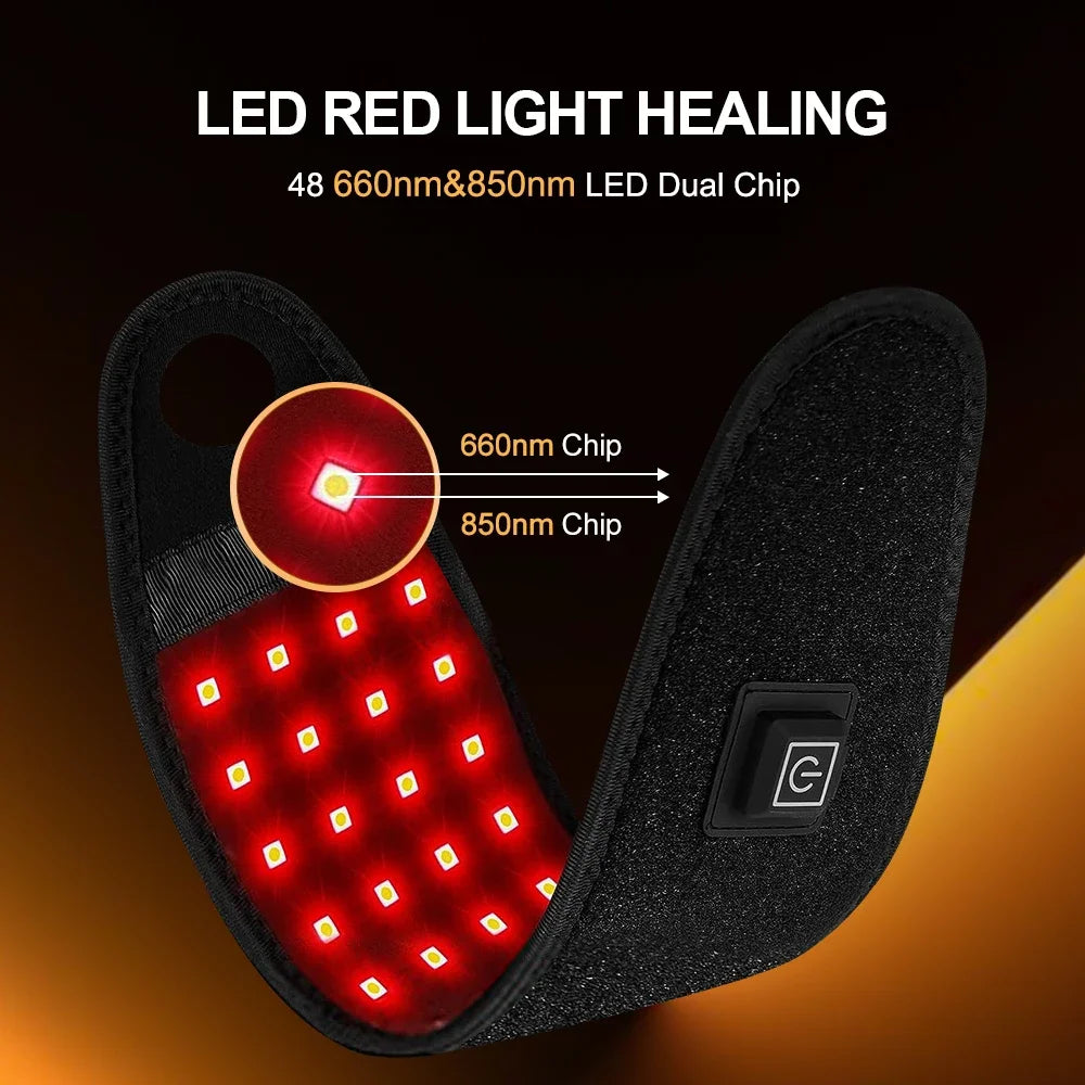 Infrared Red Light Therapy Wrist Brace for Joint Pain and Muscle Recovery - 3