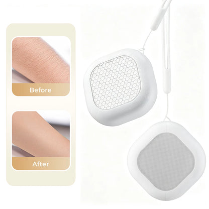 Double-Sided Nano Glass Crystal Hair Remover and Exfoliating Skin Tool