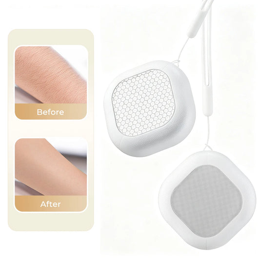 Double-Sided Nano Glass Crystal Hair Remover and Exfoliating Skin Tool