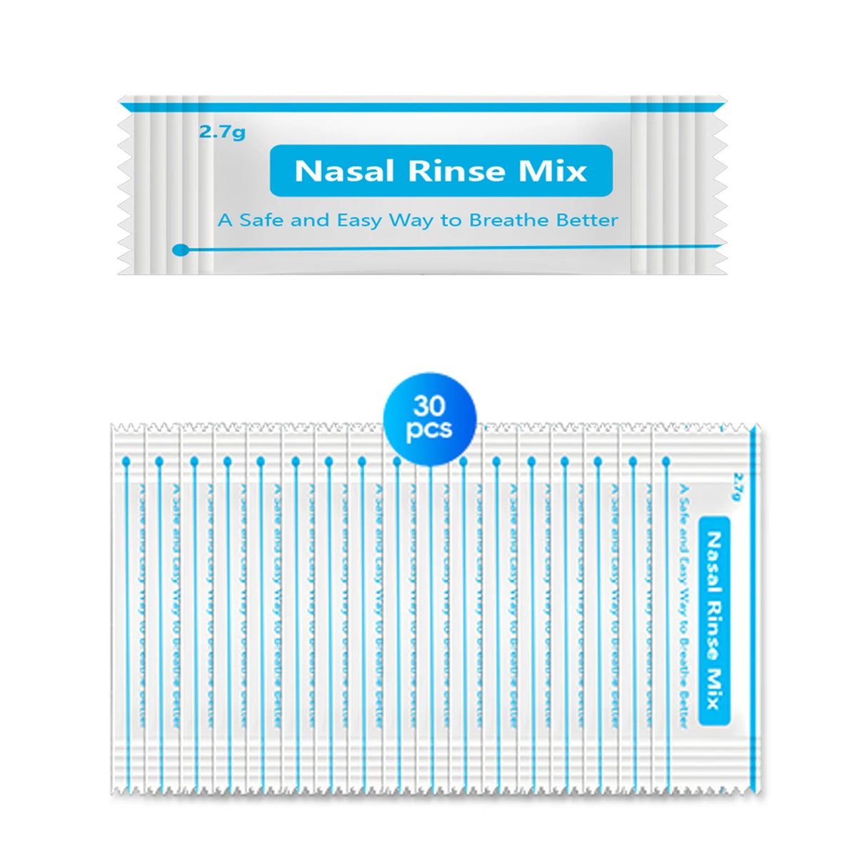 Electric Cordless Nasal Irrigator & Sinus Rinse System with Adjustable Pressure