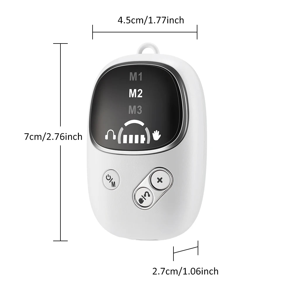 CES Sleep Aid & Anxiety Relief Device - Handheld Pulse Massager for Deep Sleep - 16
