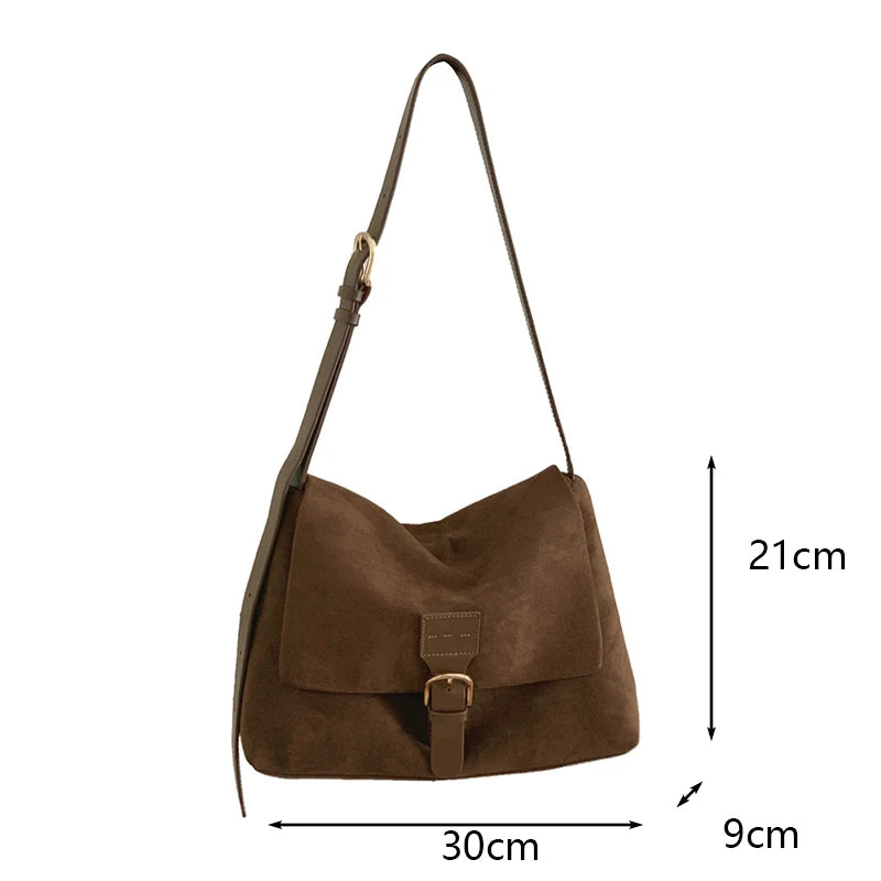 Luxury Matte Leather Tote Bag
