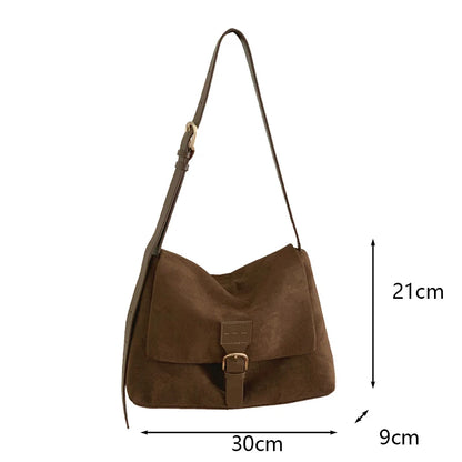 Luxury Matte Leather Tote Bag
