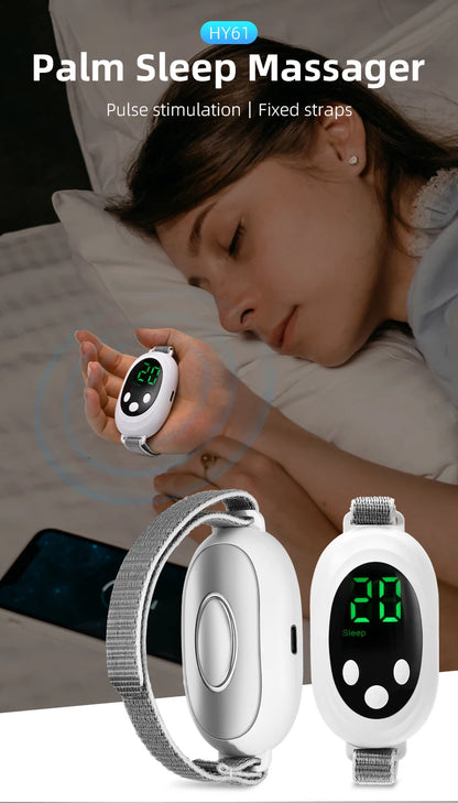 Microcurrent Handheld Sleep Aid Device for Insomnia & Anxiety Relief
