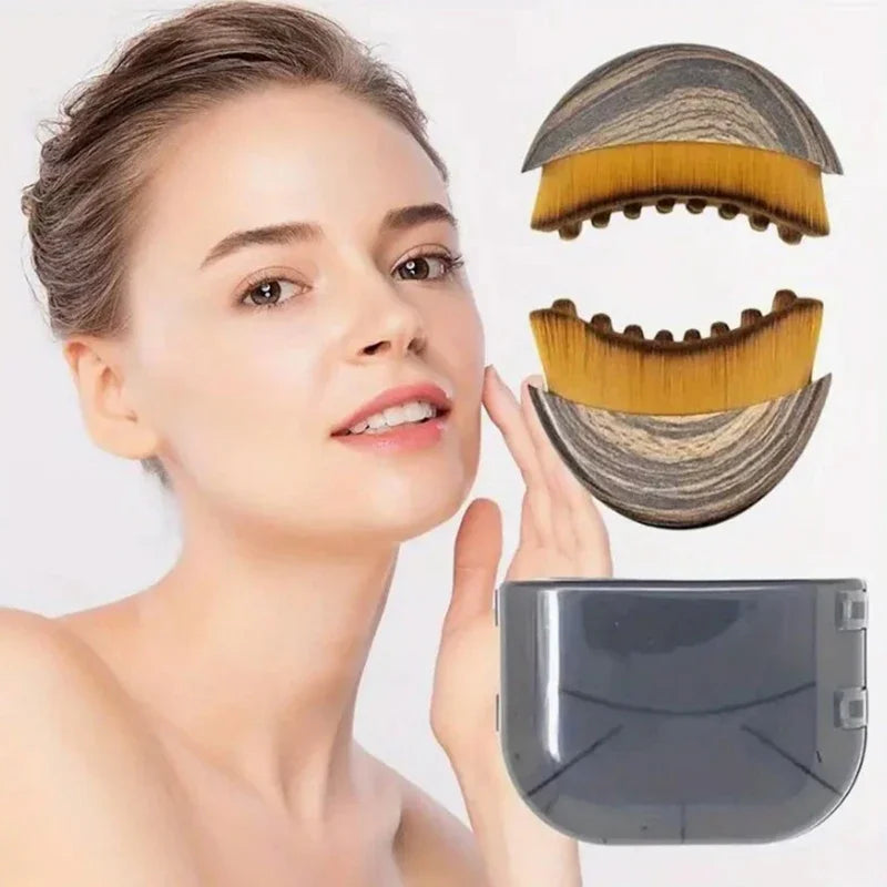 Lymphatic Drainage Face Massage Brush for Facial Contouring & Depuffing - 11