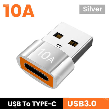 USB 3.0 to USB-C Adapter - Fast Charging & High-Speed Data Transfer OTG