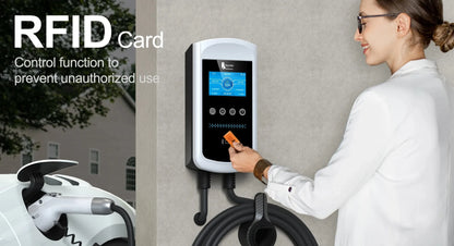Feyree Smart EV Charging Station - WiFi App Control & Dynamic Load Balancing