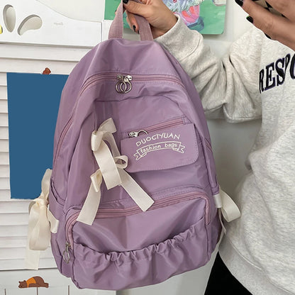 Luxury Cute Floral School Backpack