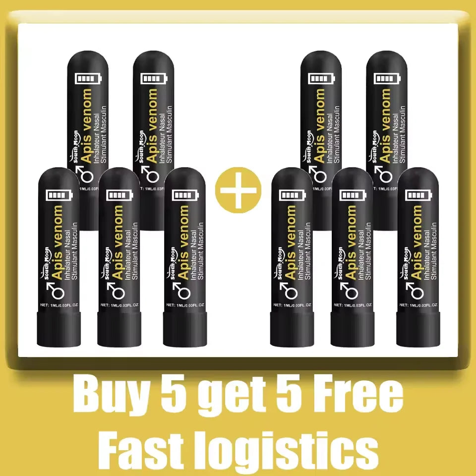 Men's Refreshing Nasal Inhaler Stick for Daily Vitality and Energy Boost