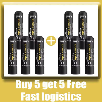 Men's Refreshing Nasal Inhaler Stick for Daily Vitality and Energy Boost