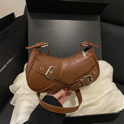 Luxury Vintage Stone Shoulder Bag