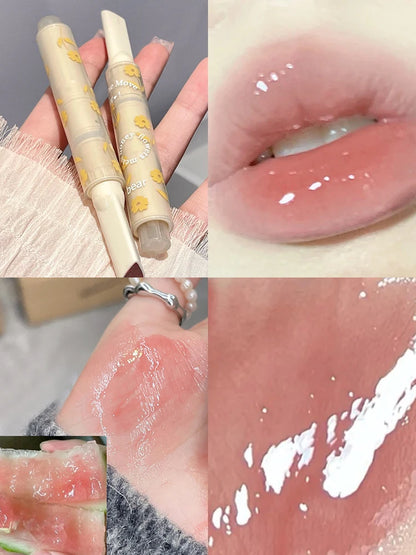 Hydrating Jelly Gloss Lipstick - Moisturizing Mirror Finish Lip Pen