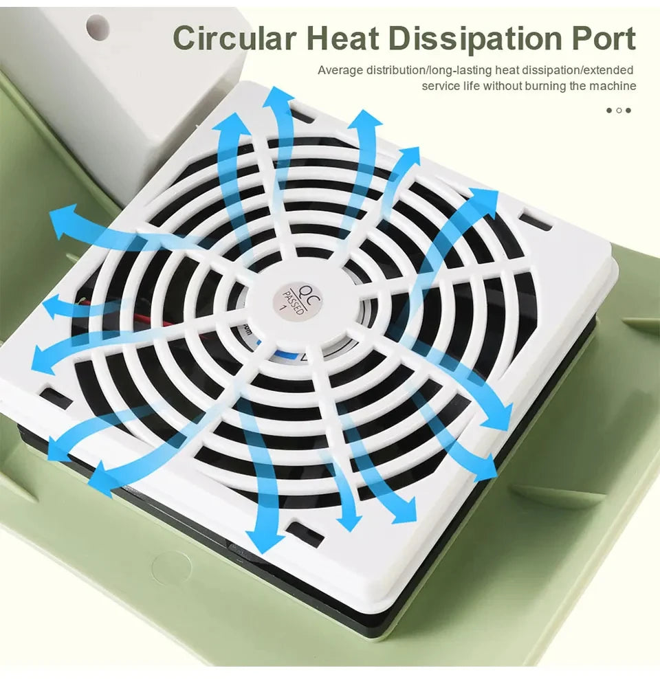 Professional Nail Dust Collector - Quiet Manicure Vacuum - 11