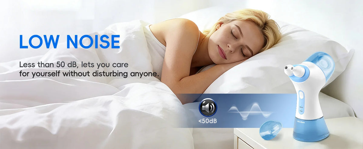 Electric Sinus Rinse Machine - Portable Nasal Irrigation System for Congestion Relief