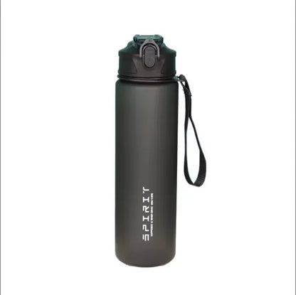 750ml Leak-Proof Sports Water Bottle with Straw & Carrying Handle