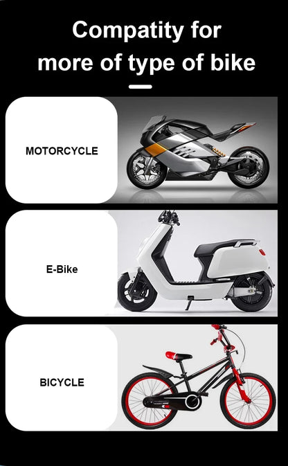 Motorcycle Phone Mount with 15W Wireless & 30W USB-C Fast Charger