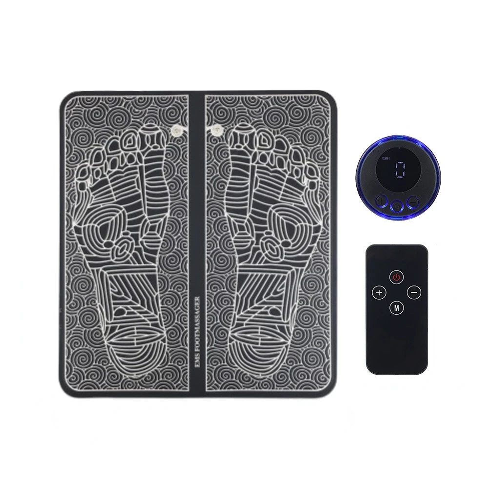 EMS Electric Foot Massager Pad - Pain Relief & Muscle Stimulator - 13
