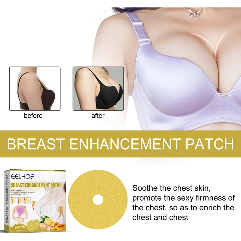 Natural Ginger Breast Enhancement Firming and Lifting Patches - 3
