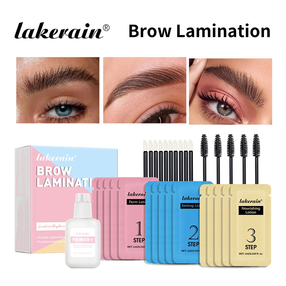 Professional DIY Eyebrow Lamination & Brow Perm Lift Kit