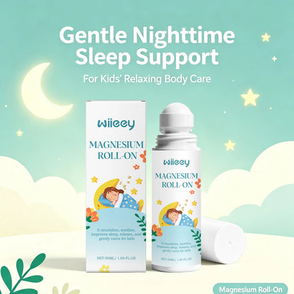 Natural Magnesium Roll-On for Kids Sleep & Relaxation Support