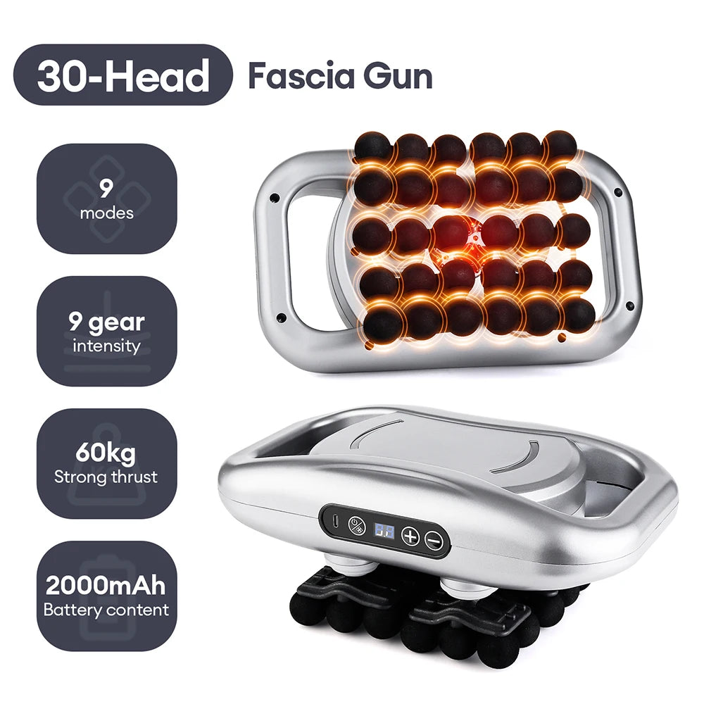 48-Head Deep Tissue Fascia Massager for Full Body Muscle Relief - 50
