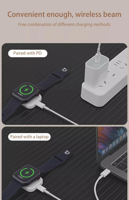 Magnetic Wireless Fast Charger for Apple Watch Series 1-9 & Ultra