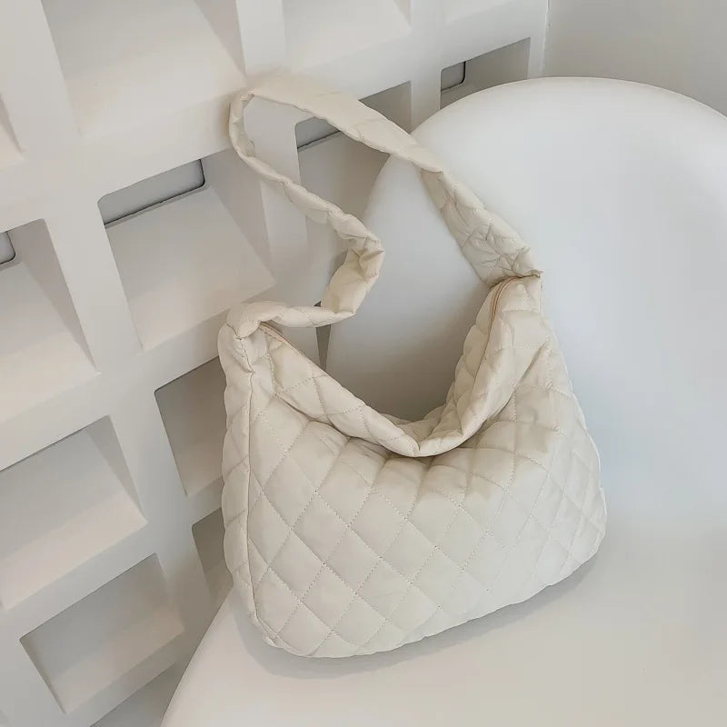 Luxury Quilted Padded Tote