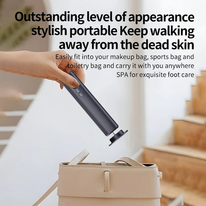 Electric Foot Callus Remover - Professional Cordless Pedicure Tool for Smooth Feet