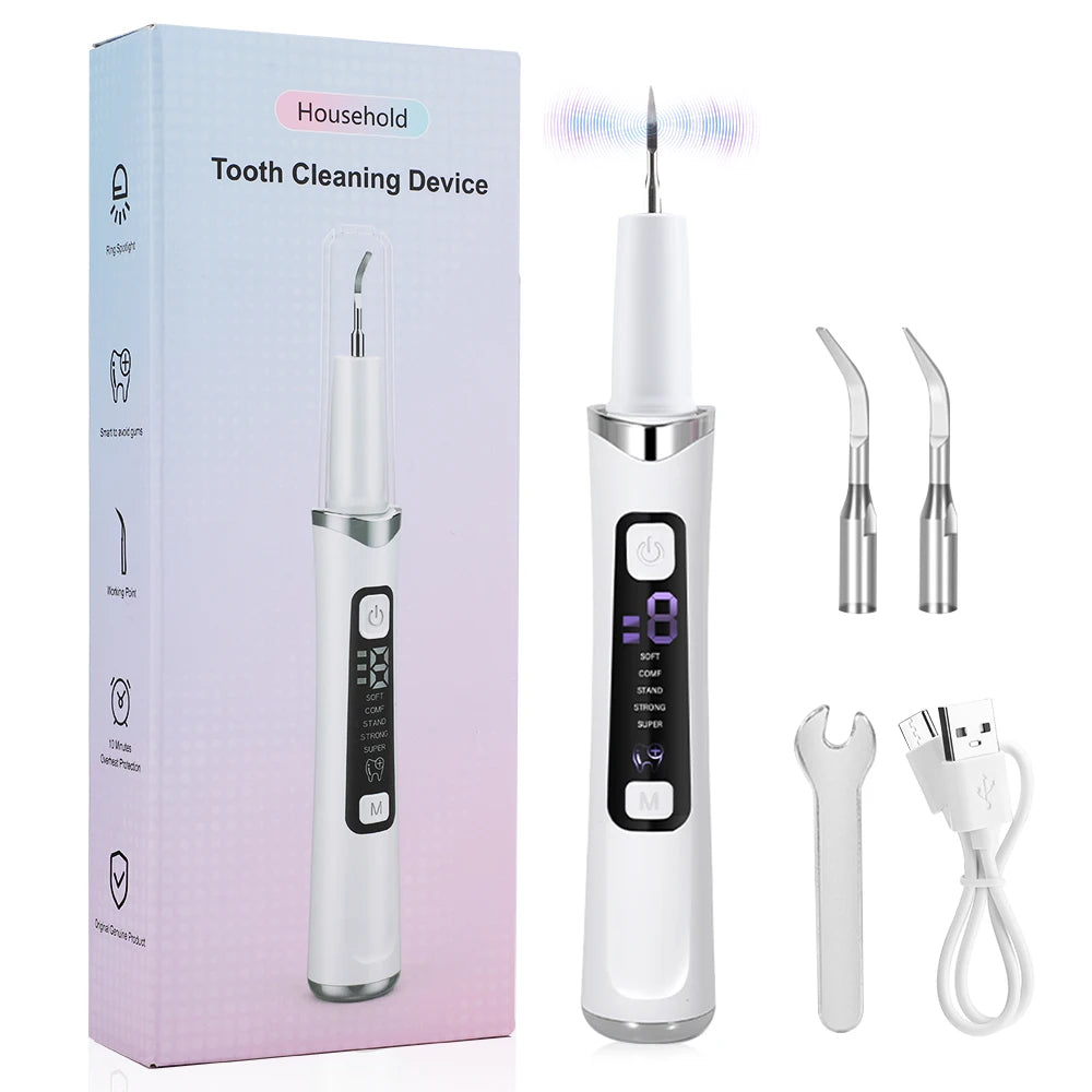 Ultrasonic Electric Teeth Cleaner & Tartar Remover for Professional Oral Care - 22