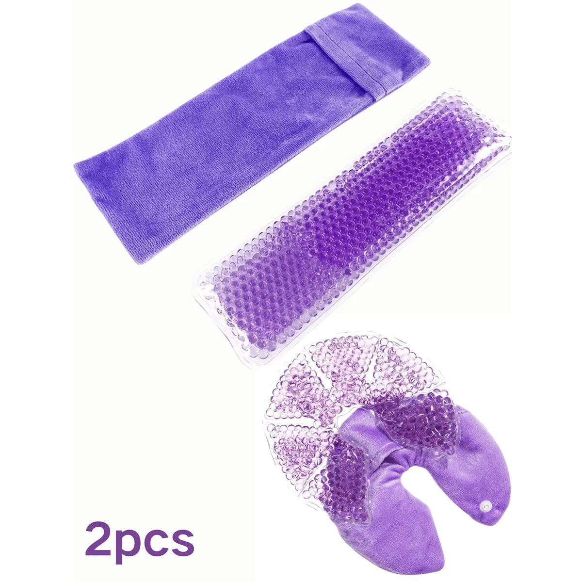 Breast Therapy Gel Pads for Hot Cold Nursing Relief & Postpartum Care - 12