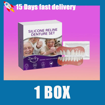 Professional Silicone Denture Reline Set – Comfortable & Secure Fit