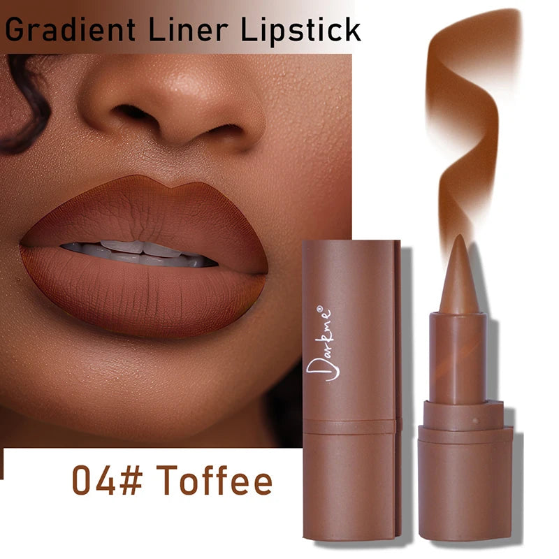 Velvet Matte Lip Liner Pencil - Waterproof Long-Lasting Lip Contouring Crayon