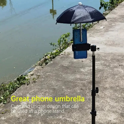 Mobile Phone Parasol Sun Shade Umbrella for Smartphone Screen Protection